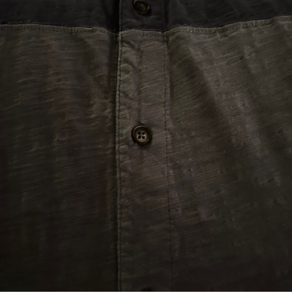 Prana Keylyn Organic Cotton Short Sleeve Button Down Shirt Men's M - Picture 6 of 7